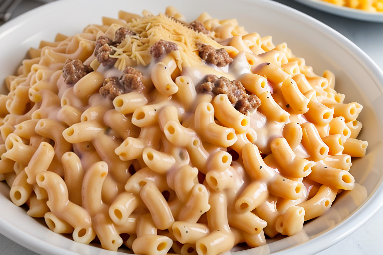 kraft mac and cheese with ground beef