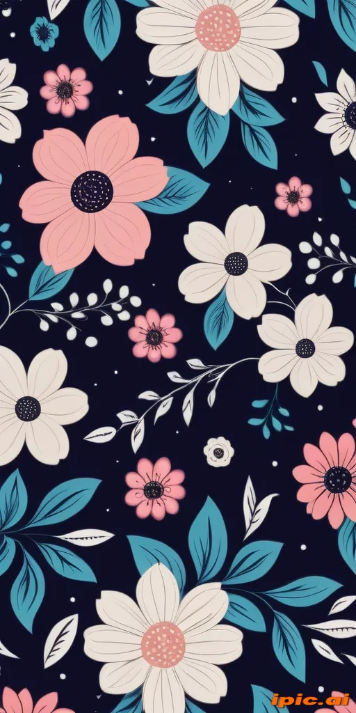 floral background iphone