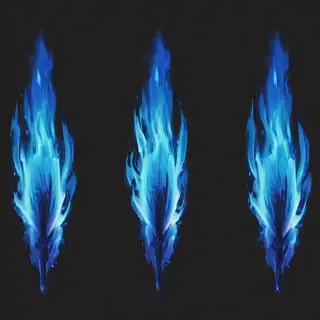 blue flame png