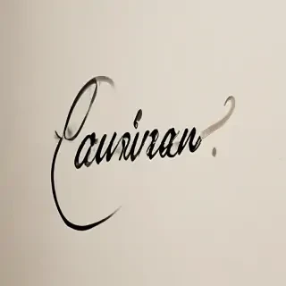 laura in cursive