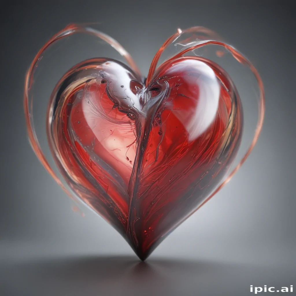 blurred heart