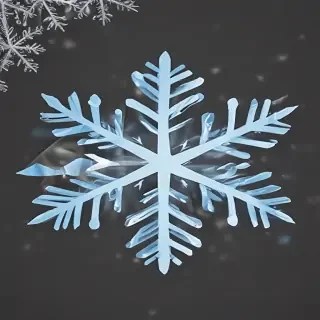 snowflake clipart transparent background