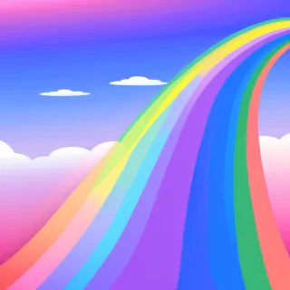rainbow backround