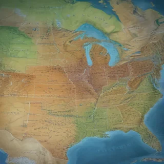 u.s map