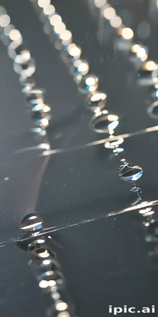 sparkling transparent