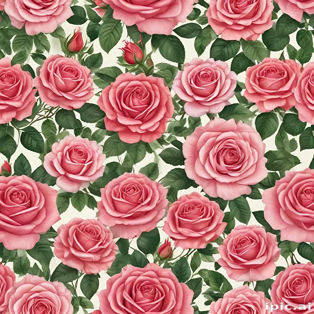 rose border
