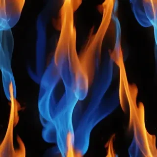 blue flame background