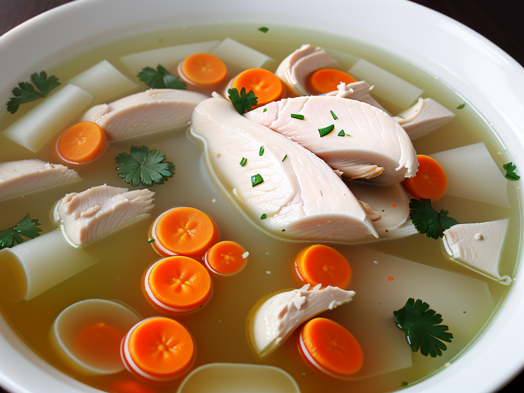 what to serve with chicken soup