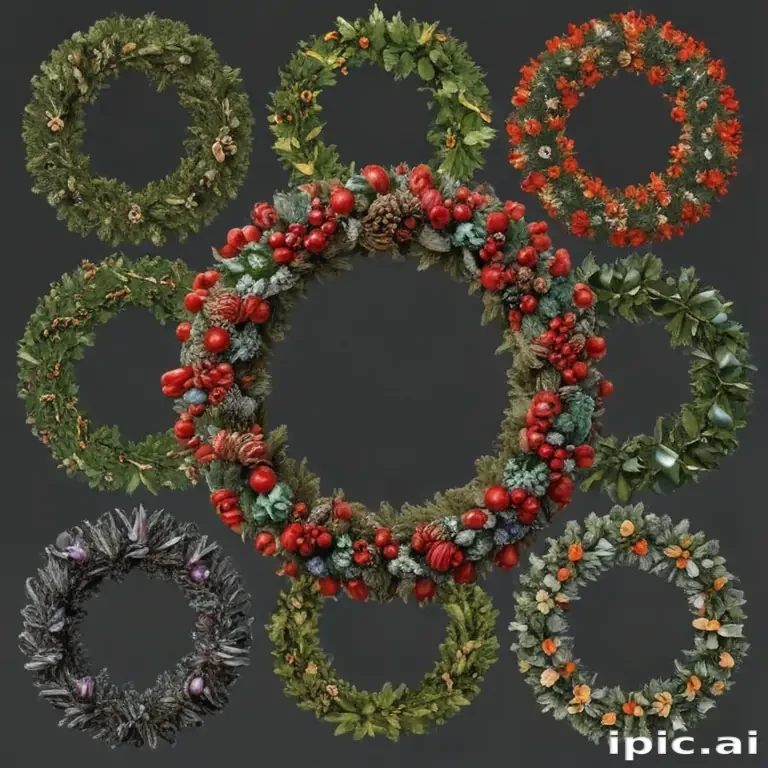 wreaths png