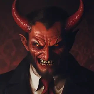 wallpaper of the devil