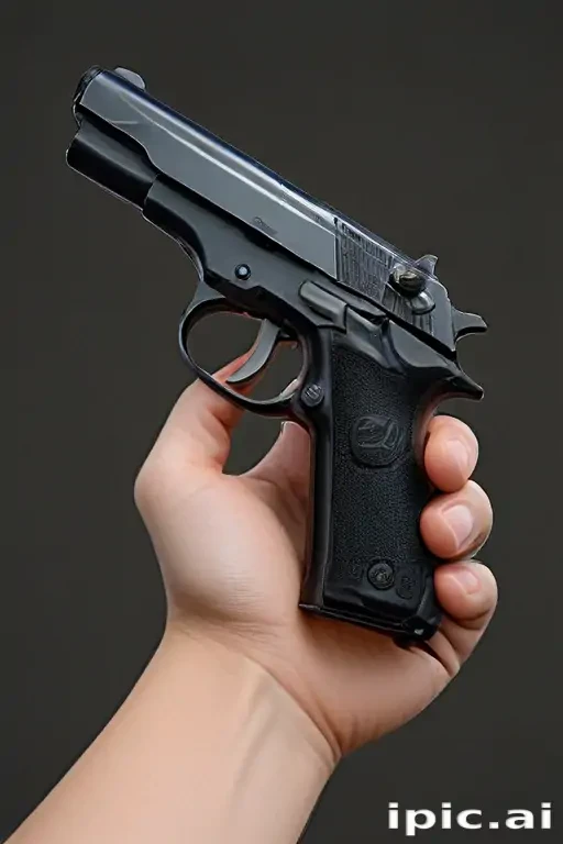 hand with gun png