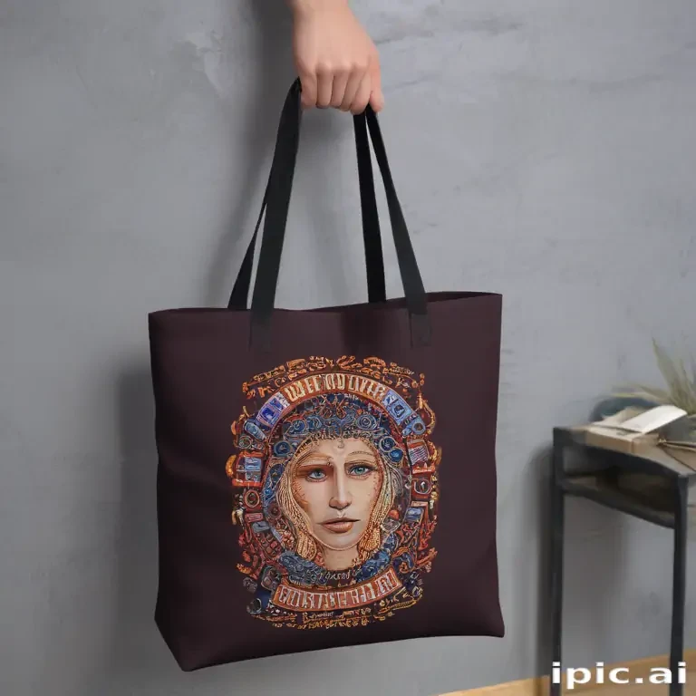 mock up tote bag