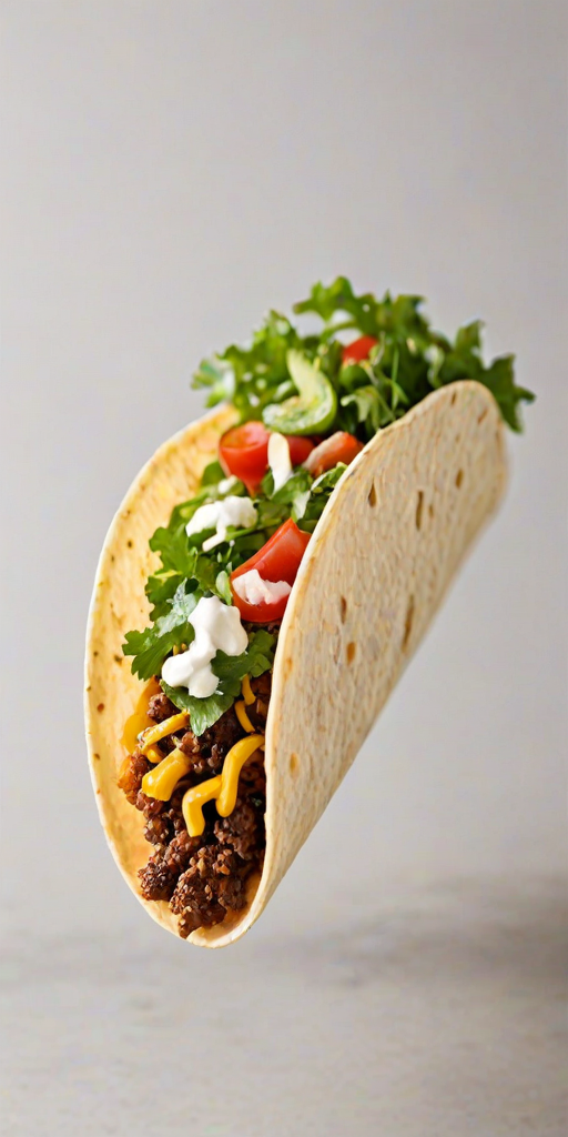 transparent taco