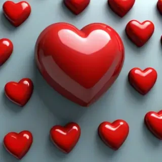 wallpaper 3d heart