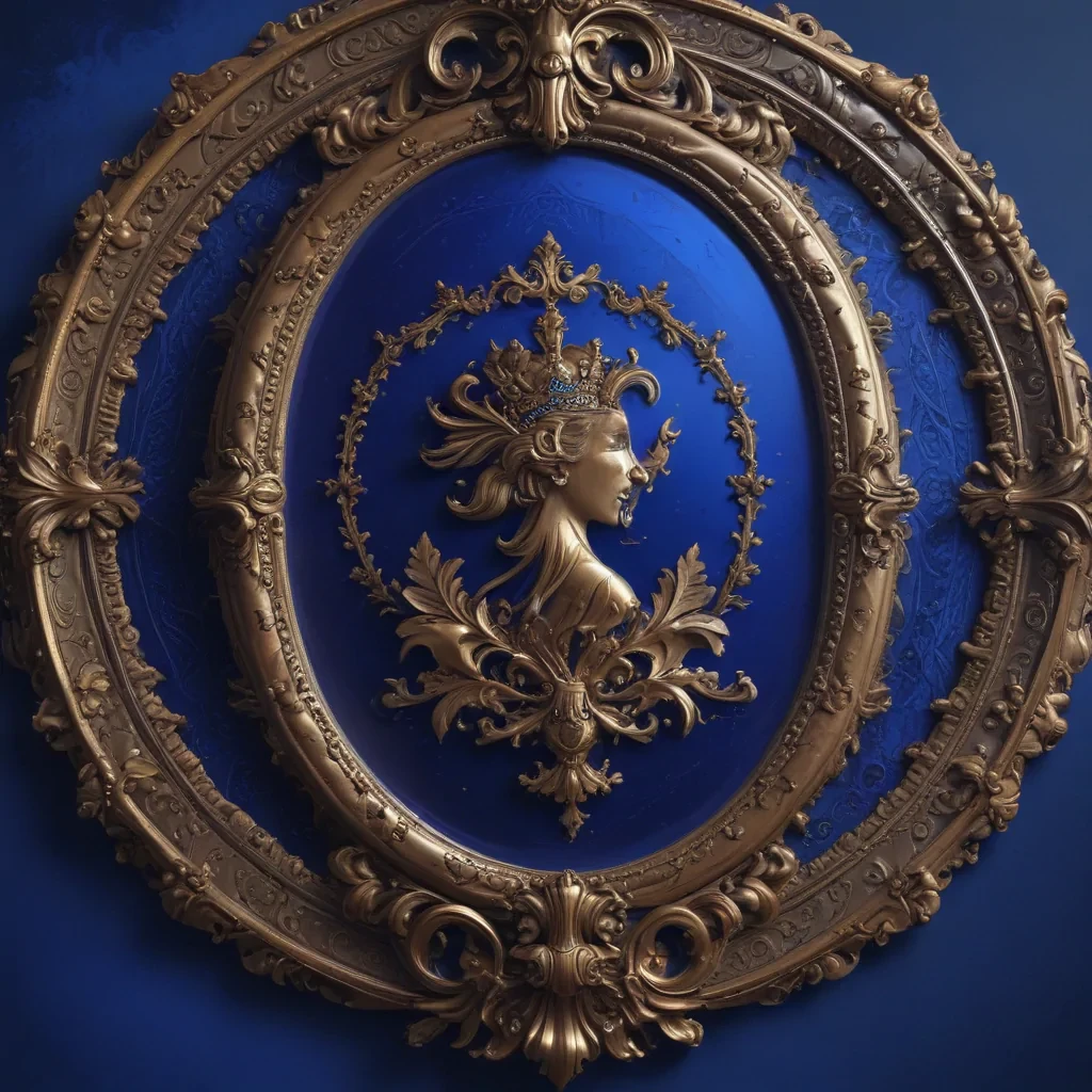 royal blue background aesthetic