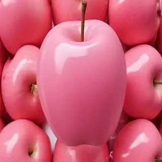 pink apple wallpaper