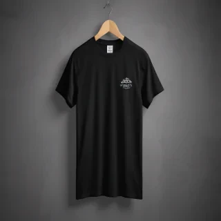 high resolution black t shirt template