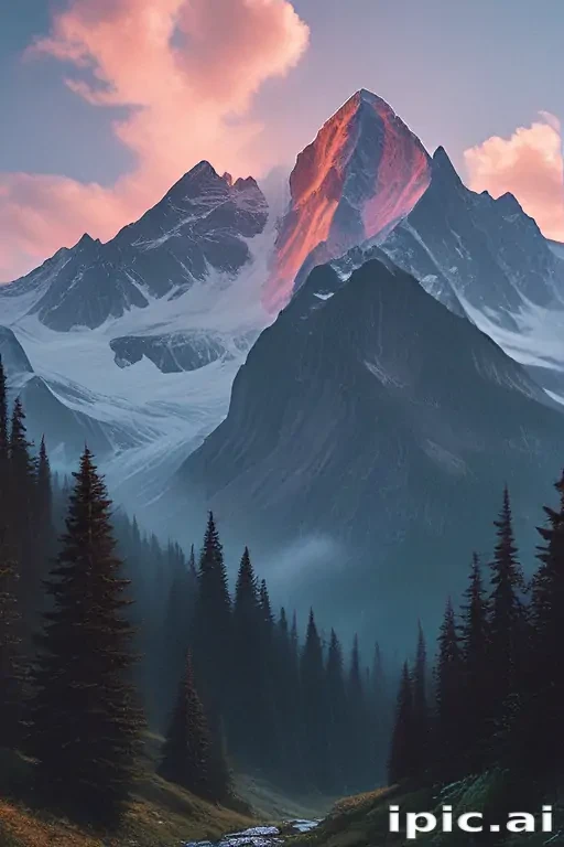 aesthetic mountain wallpaper