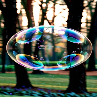 transparent bubble
