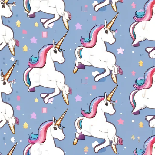 unicorn back ground