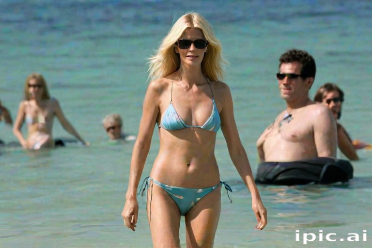 Claudia Schiffer in bikini
