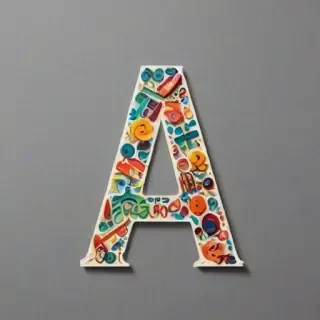 letters as images