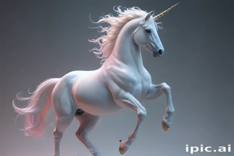 unicorn outline