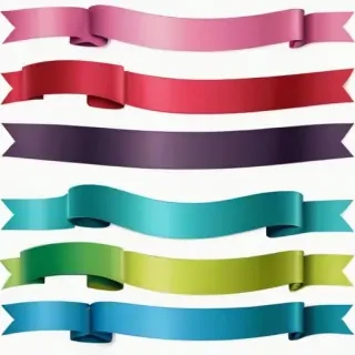 ribbon banners