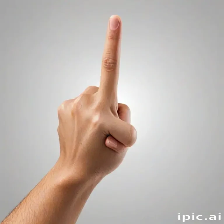 finger point png