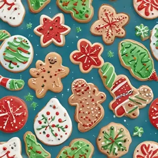 holiday cookie clipart