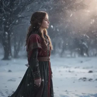 snow falling png