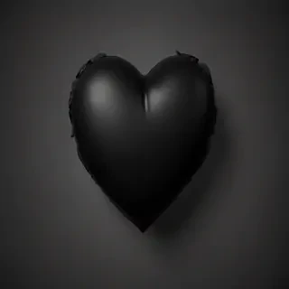 black heart pic