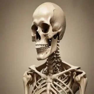 skeleton transparent background