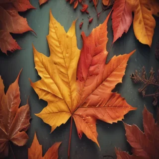 autumn leaves iphone wallpaper