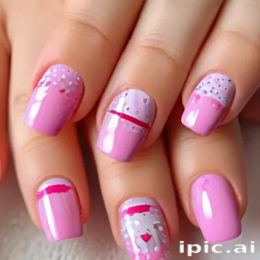 cute pink design