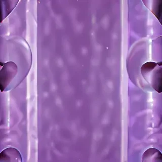 purple aesthetic heart