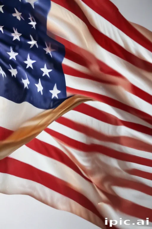 united states flag transparent