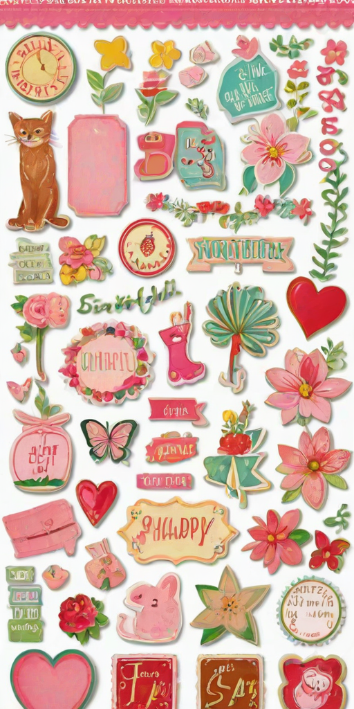 online scrapbook stickers