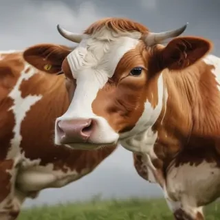 cow print png