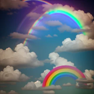 cute rainbow wallpaper