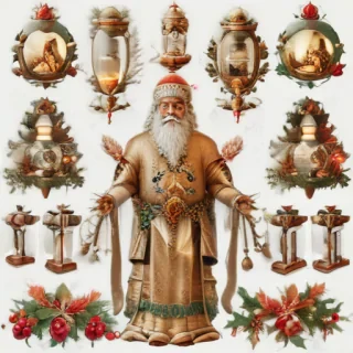 transparent christmas clipart