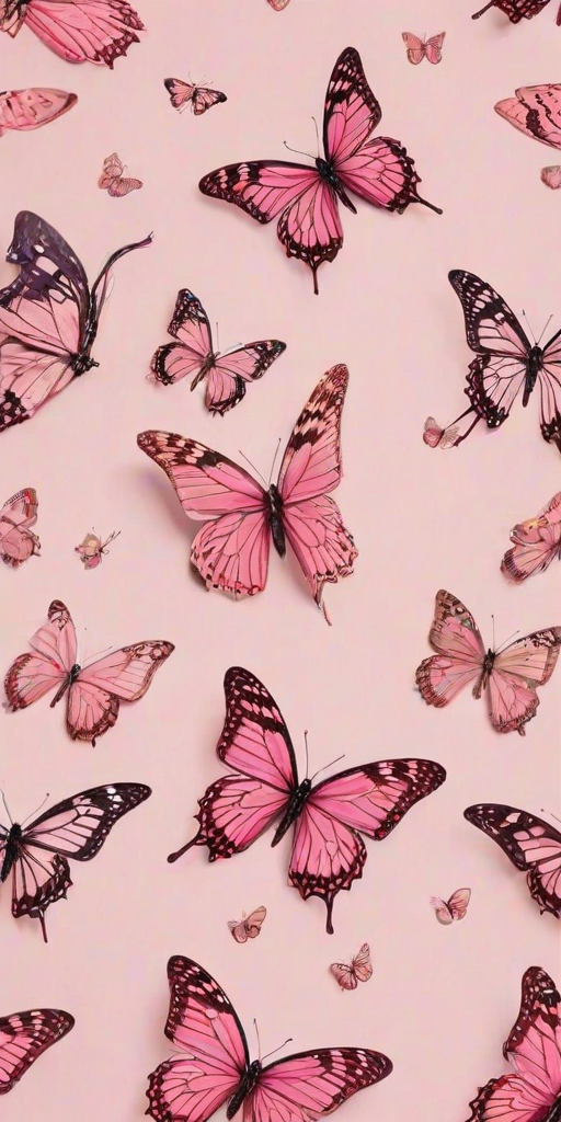 butterfly pink