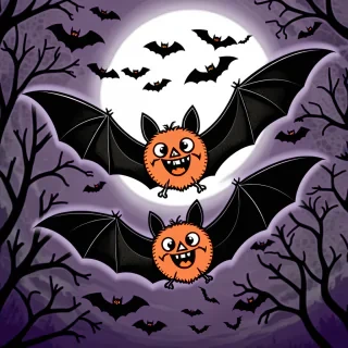 pictures of bats for halloween