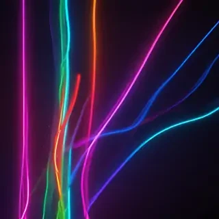neon color background