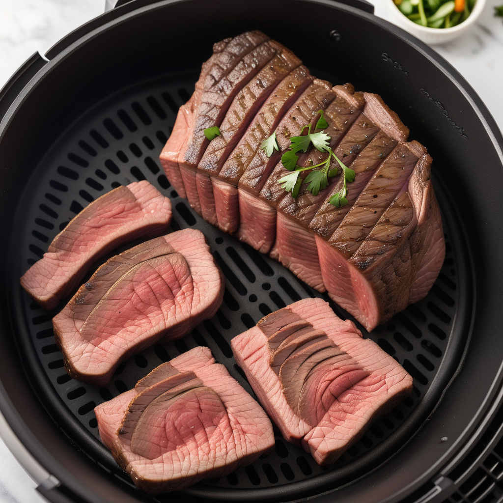 air fryer flat iron steak