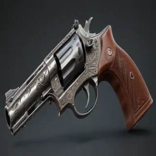 gun no background