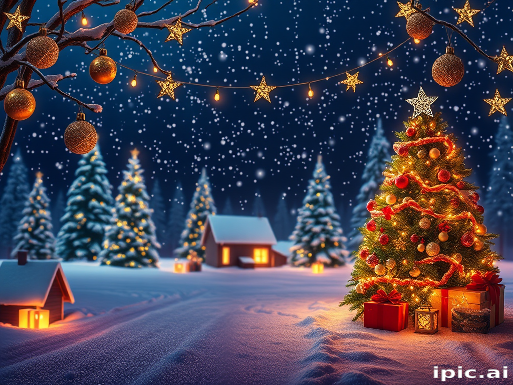 high resolution christmas backdrop