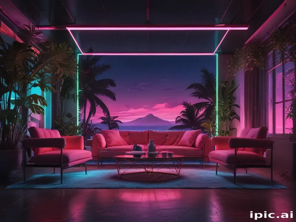 aesthetic neon wallpapers