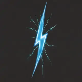 lightning bolt transparent