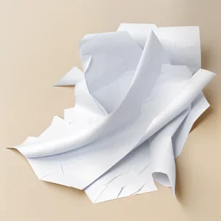 crumpled paper png